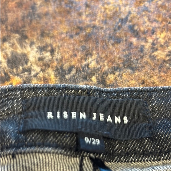 Black Straight Leg Jeans with Lived-In Appeal - Picture 2 of 5